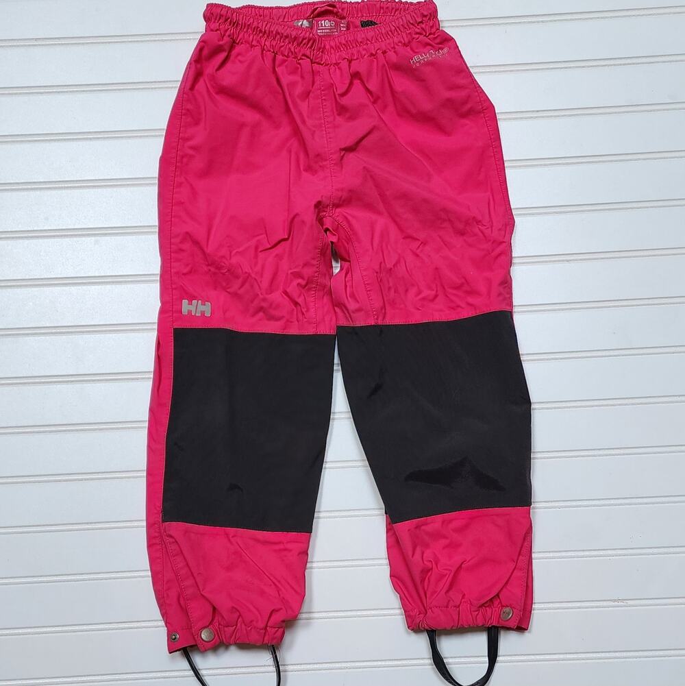 Helly Hansen Kids Shelter Outdoor Pants Size 5 Pink